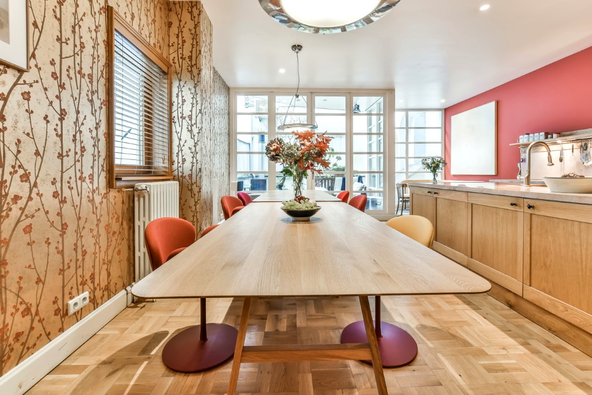 Dining Room Cabinets - After painting