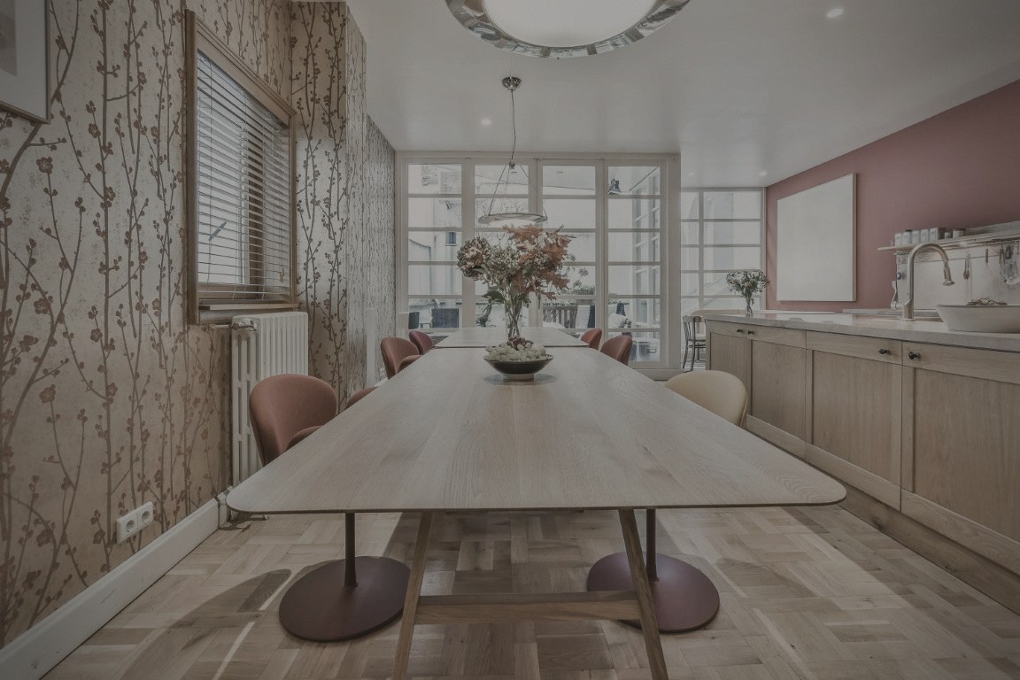 Dining Room Cabinets - Before painting