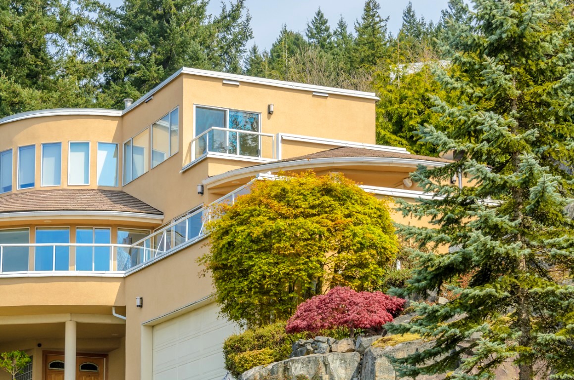 Stucco Home - After painting