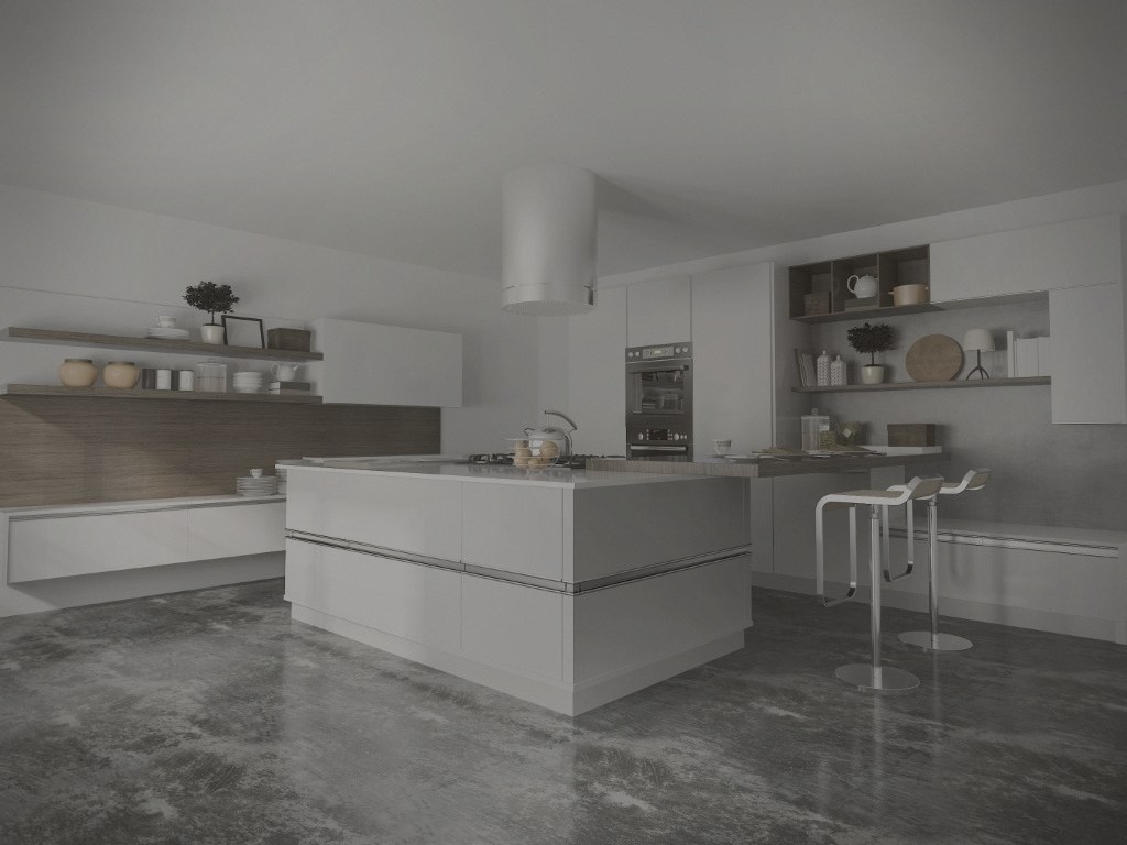 Kitchen - Before painting