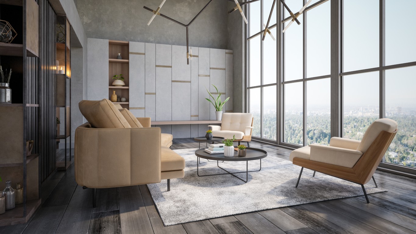 Modern Living Room Painting